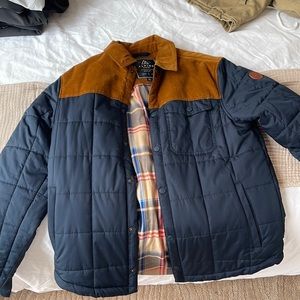 Never worn Alpine Design men’s puffer jacket dark blue size M